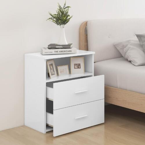 Sengeskab 50x32x60 cm hvid (OUTLET A)