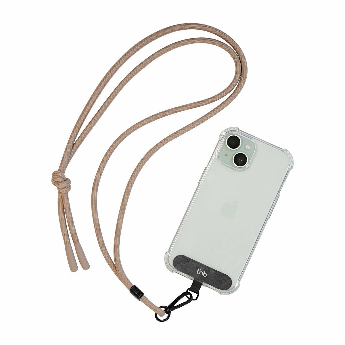 T'NB data- og opladerkabel - USB til USB‑C/Micro‑USB/Lightning, beige