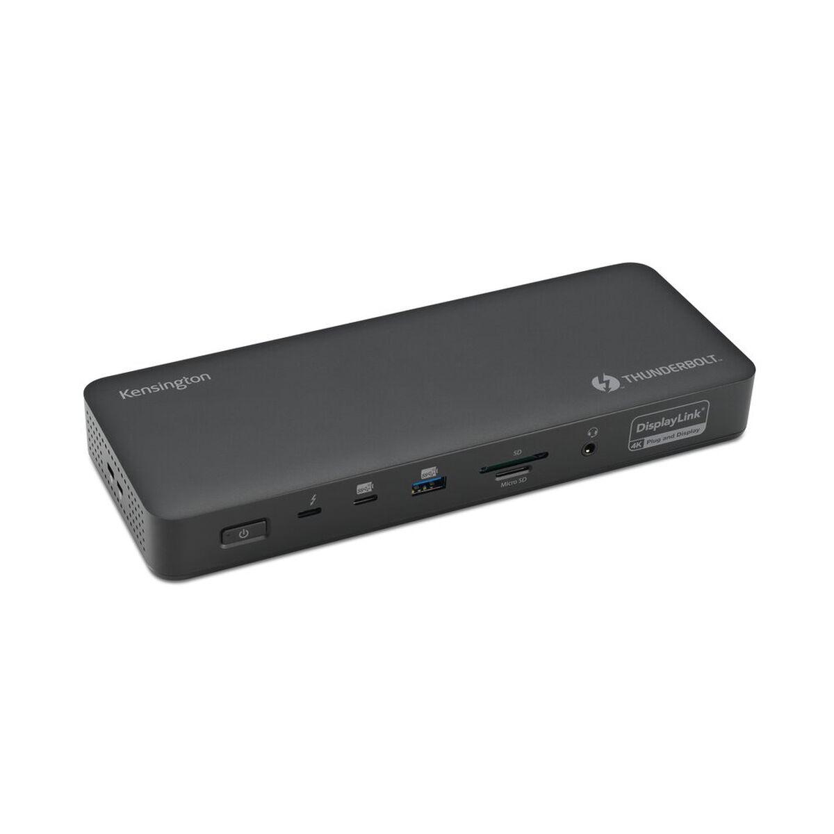USB Hub Kensington K35234EU Sort