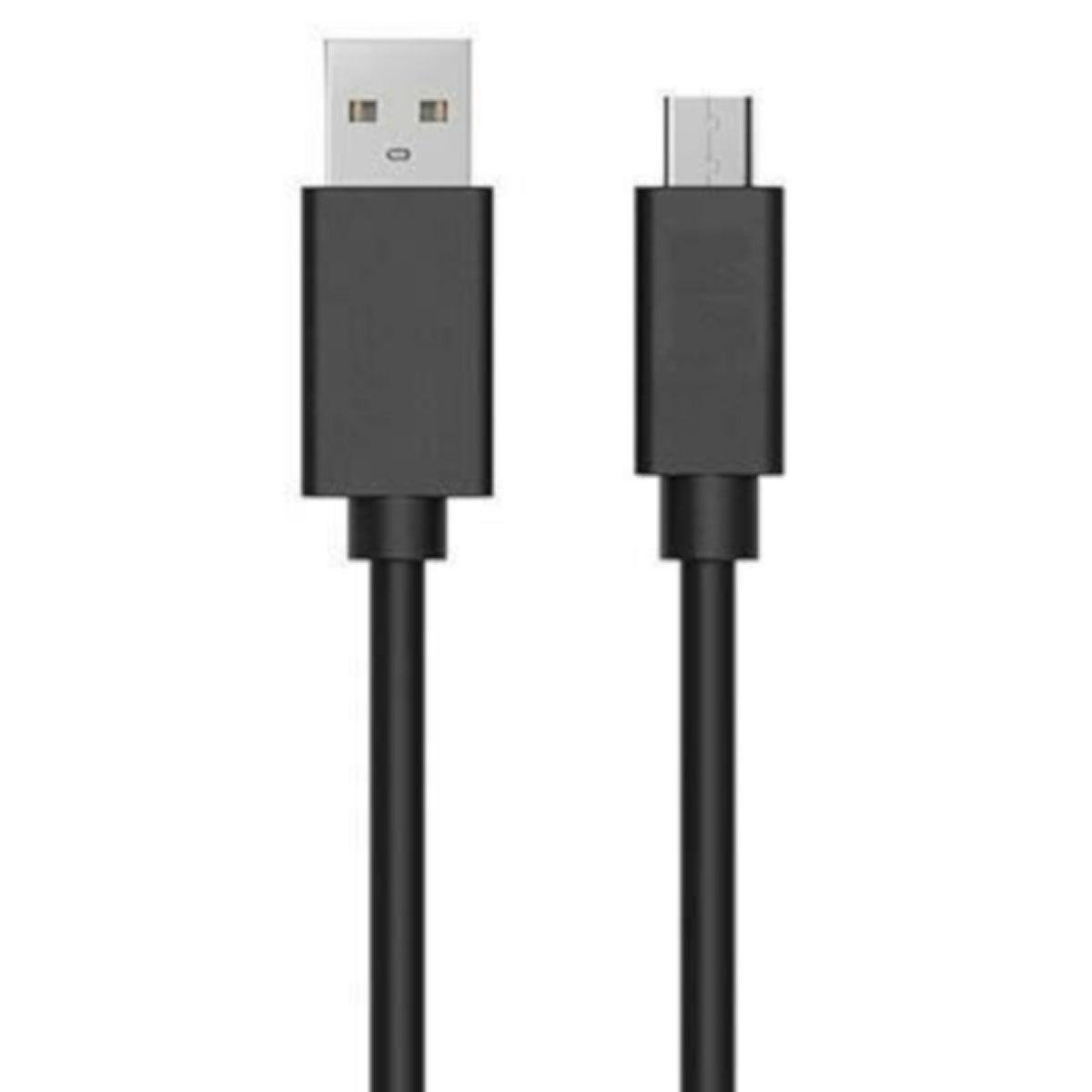 USB-C-kabel - Sort opladnings- og data-kabel