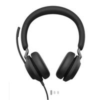 Hovedtelefoner med mikrofon Jabra Sort