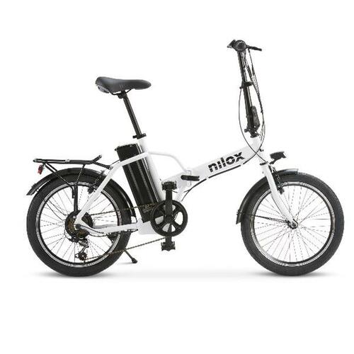 Elektrisk cykel Nilox J1 PRO Hvid 250 W 9600 mAh 20"