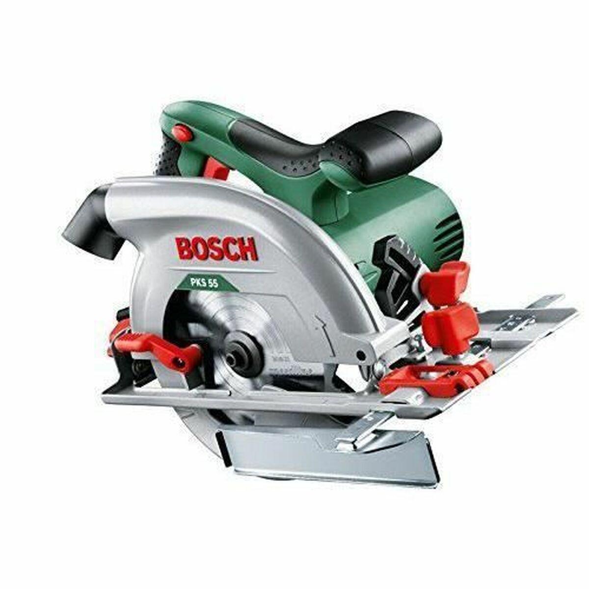 BOSCH PKS 55 rundsav 1.200 W - Ø 160 mm, grøn billede