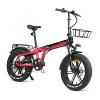 Elektrisk cykel Youin BK1650R DALLAS Sort Rød 250 W 20"