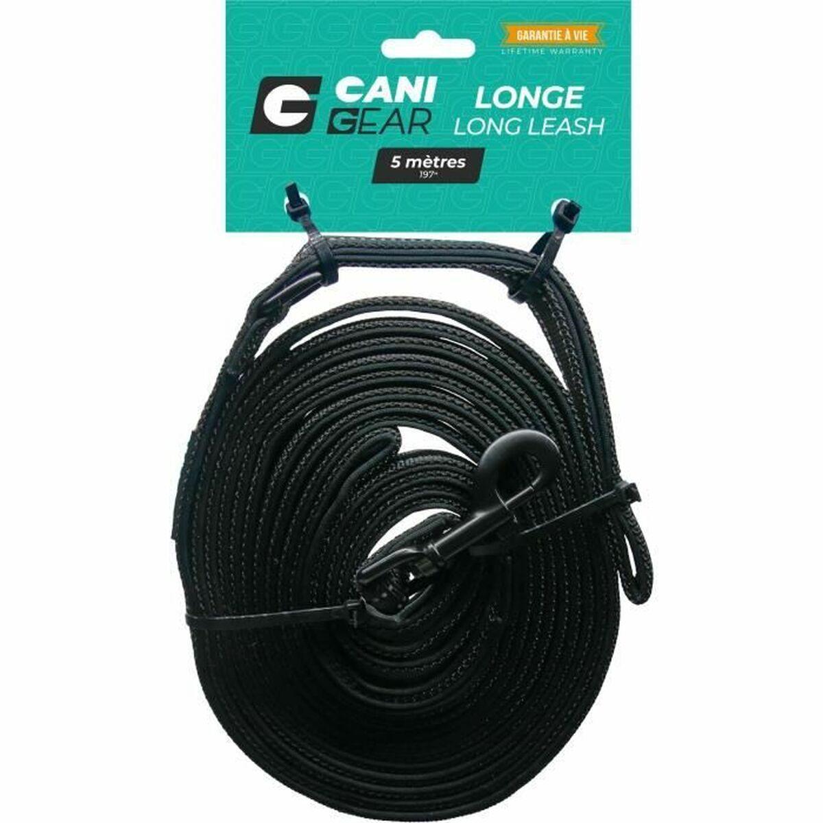 Cani Gear hundesnor - 5 m, sort