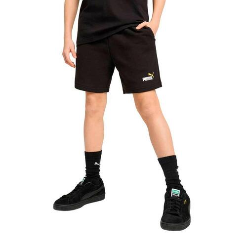 Sport shorts til børn Puma ESS 2 COLOR No. 1 Logo Shorts TR B Sort 8 år