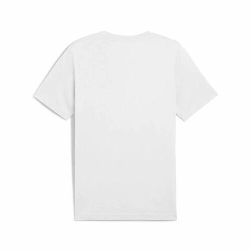Kortærmet T-shirt til Mænd Puma Hvid M