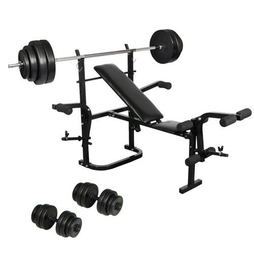 Foldbar træningssæt home gym