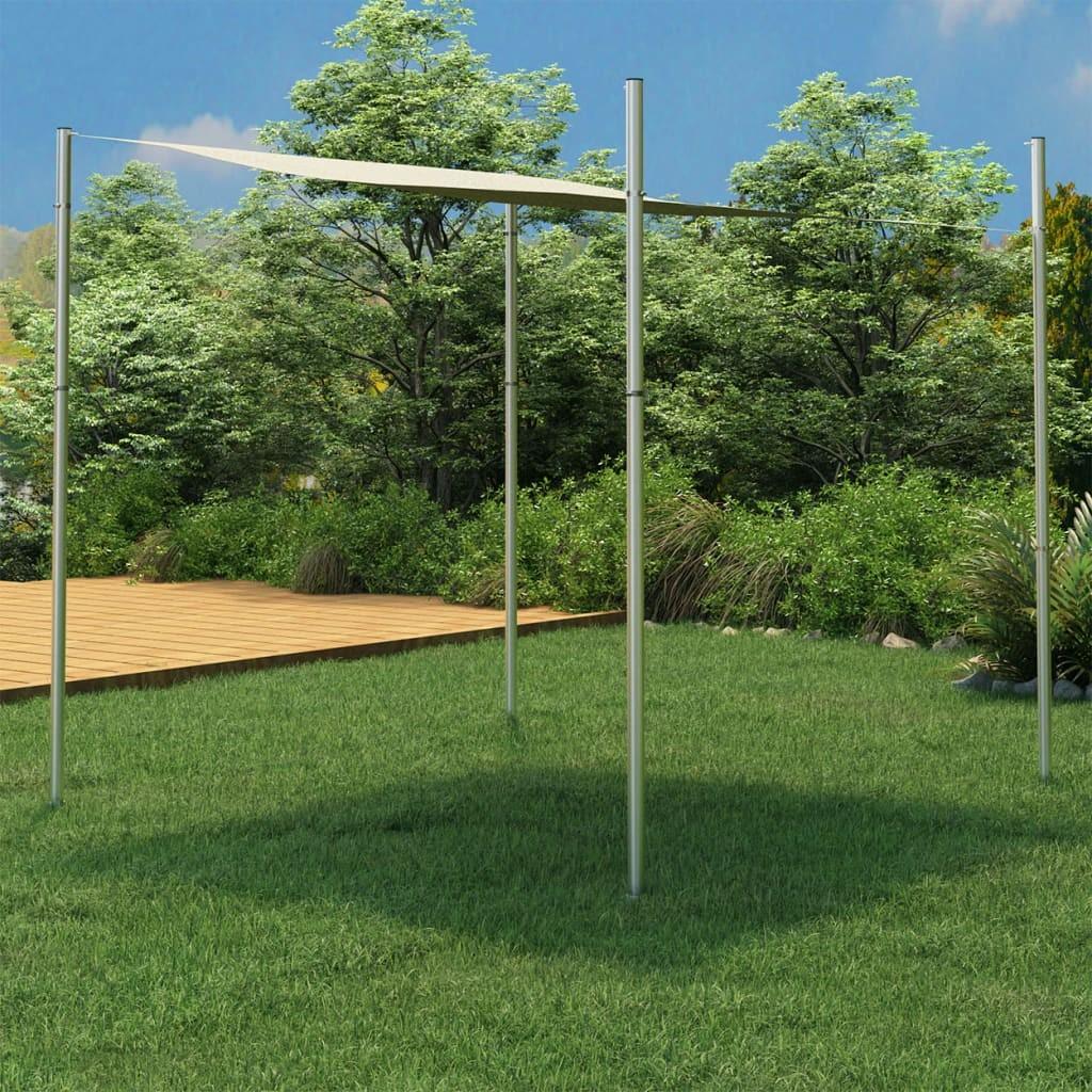 Stang til solsejl 250 cm rustfrit stål