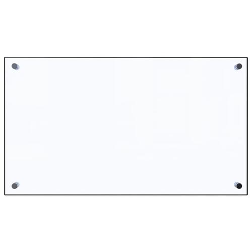 Stænkplade til køkkenet 70 x 40 cm hærdet glas transparent