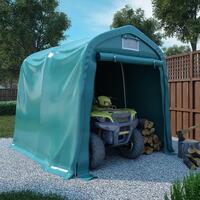 Garagetelt 1,6x2,4 m PVC grøn
