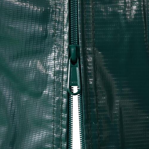 Garagetelt 1,6x2,4 m PVC grøn