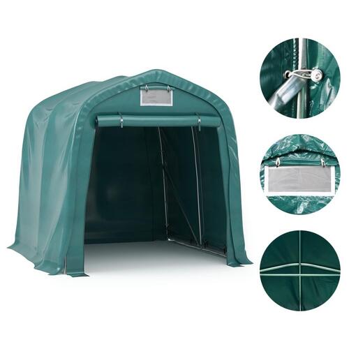 Garagetelt 1,6x2,4 m PVC grøn