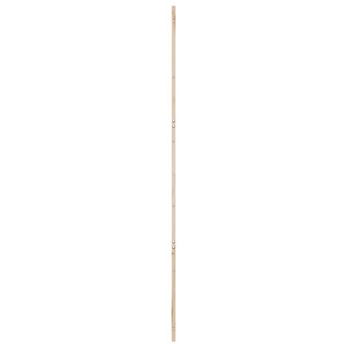 Fyrretræs Entrédør Naturligt Træ Massivt Fyrretræ 80 x 2.5 x 208 cm