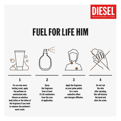 Herreparfume Diesel Fuel For Life Pour Homme EDT 50 ml