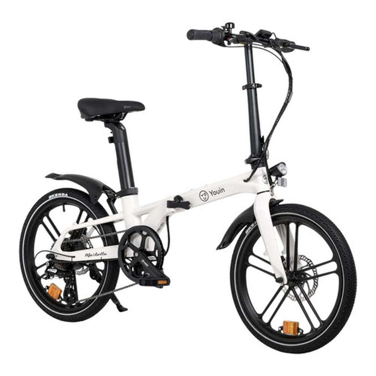 Youin BK1350C MARBELLA elcykel 250 W, 20" - flødefarvet, foldbar