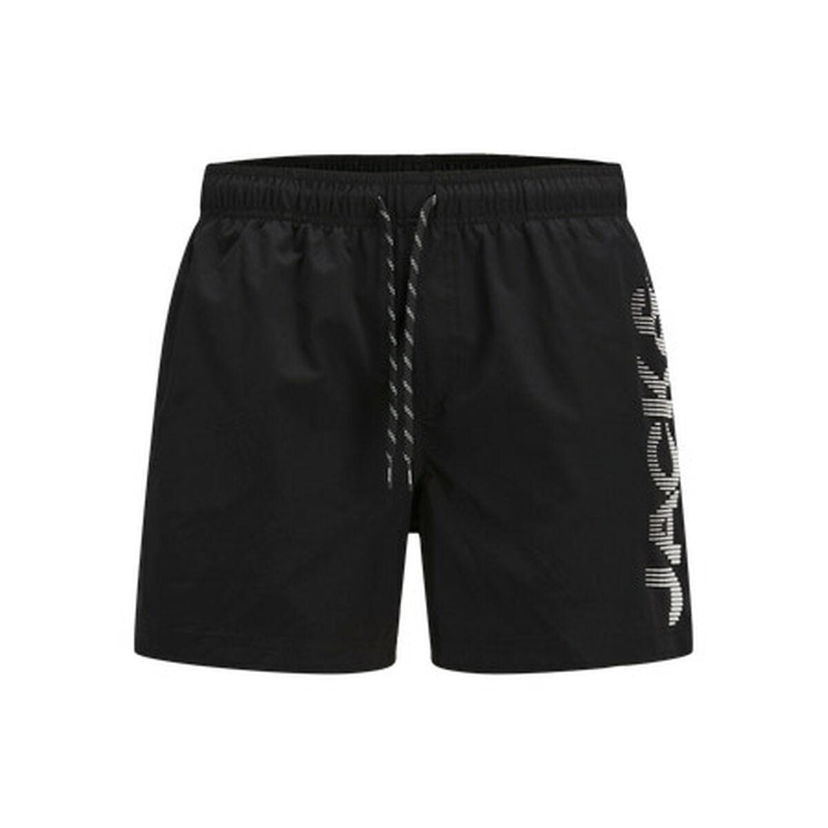 Jack & Jones JPSTMAUI JJSWIM Splice Logo badebukser - Sort, L
