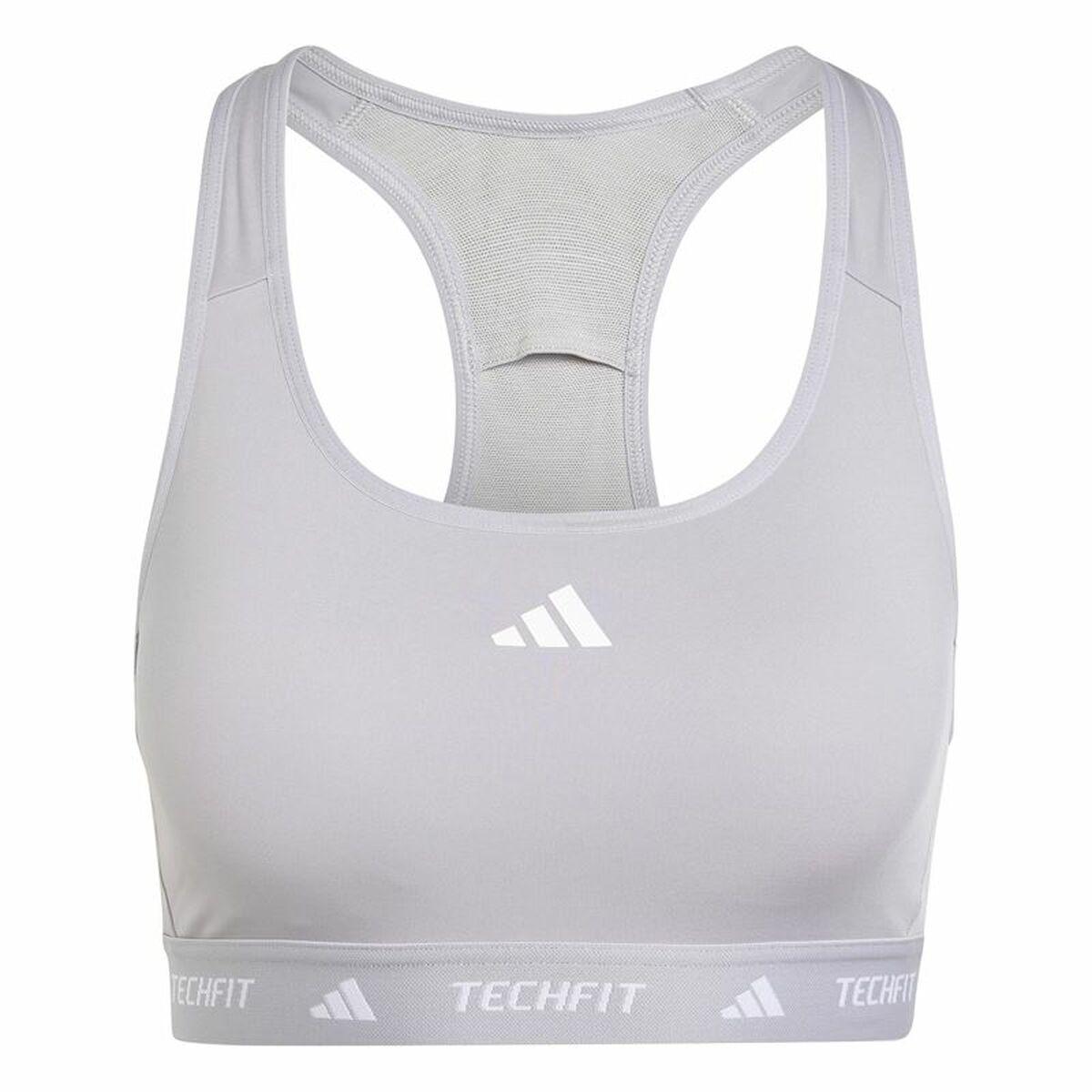 Adidas Techfit sports-BH - grå (XS)