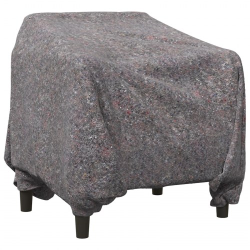 Flyttetæpper 25 stk Grå 150 x 200 cm Stof