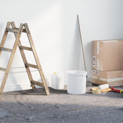 Flyttetæpper 25 stk Grå 150 x 200 cm Stof