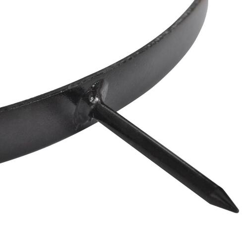 Havetromle med 5 beluftningsbånd 30 cm sort