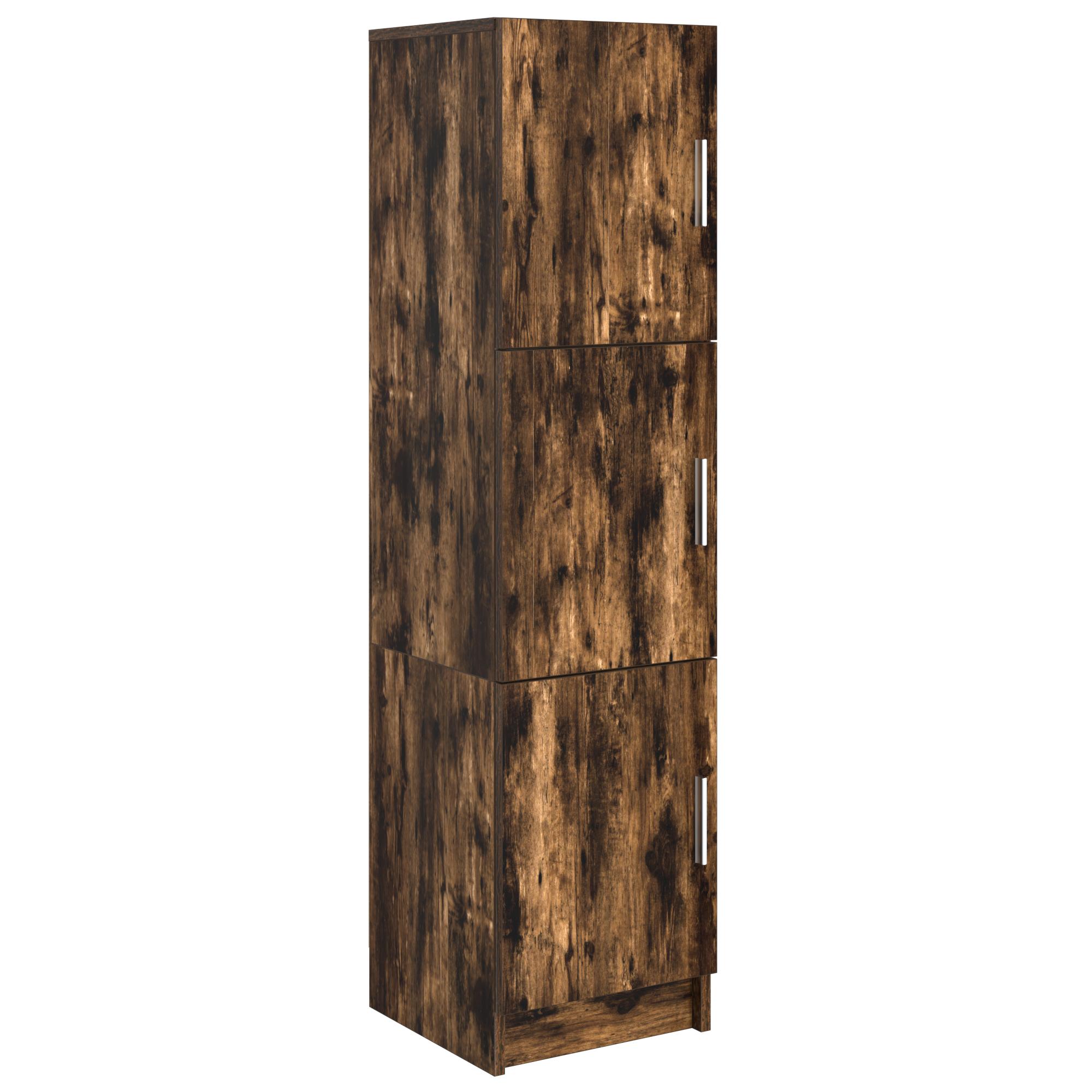 Højskab Røget eg 31.5 x 32 x 124 cm Konstrueret træ