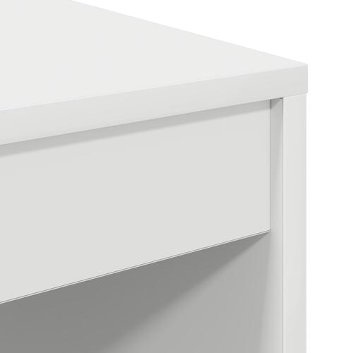 Skrivebord Hvidt Konstrueret træ 70 x 50 x 76 cm Skrivebord