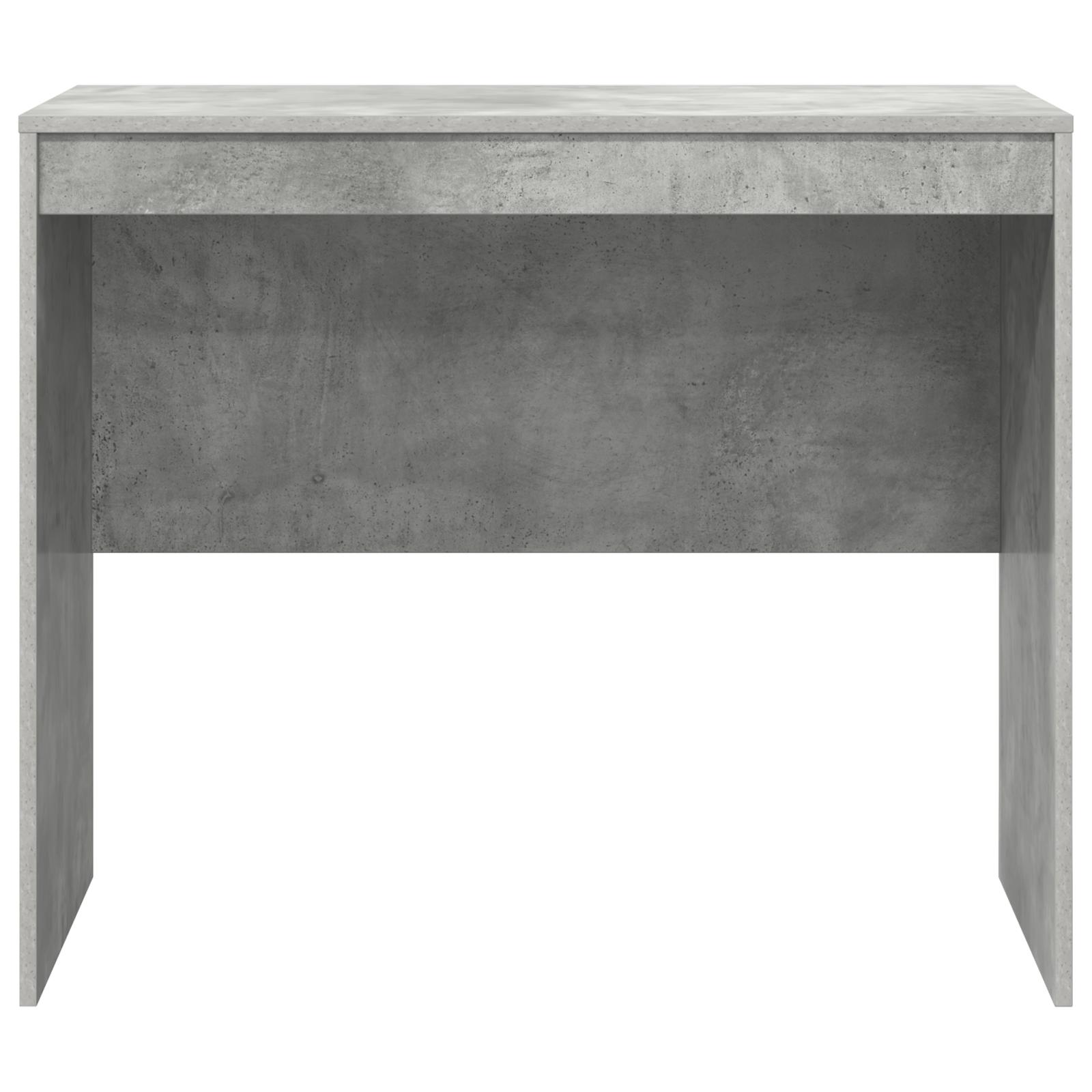 Bord Betongrå 90 x 50 x 76 cm Konstrueret træ