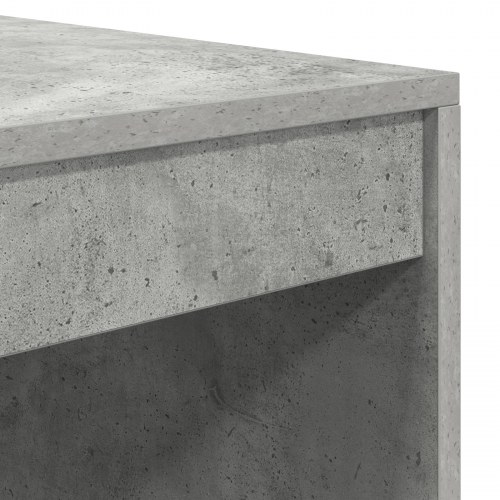 Computerbord Beton Grå MDF-plade 90 x 50 x 76 cm Computerbord
