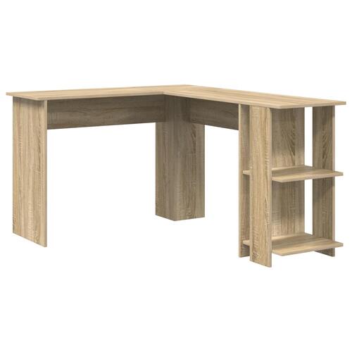 Sonoma egetræ hjørneskrivebord Sonoma egetræ Spånplader Medium