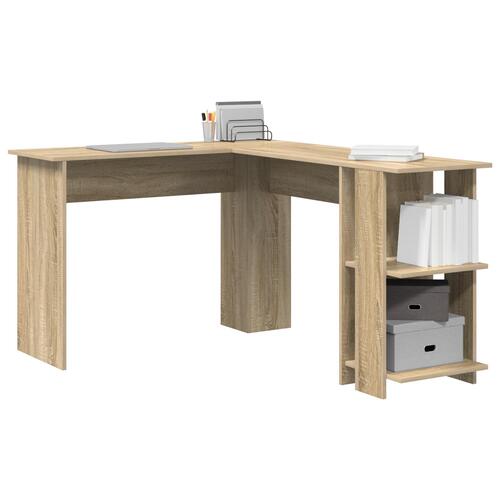 Sonoma egetræ hjørneskrivebord Sonoma egetræ Spånplader Medium