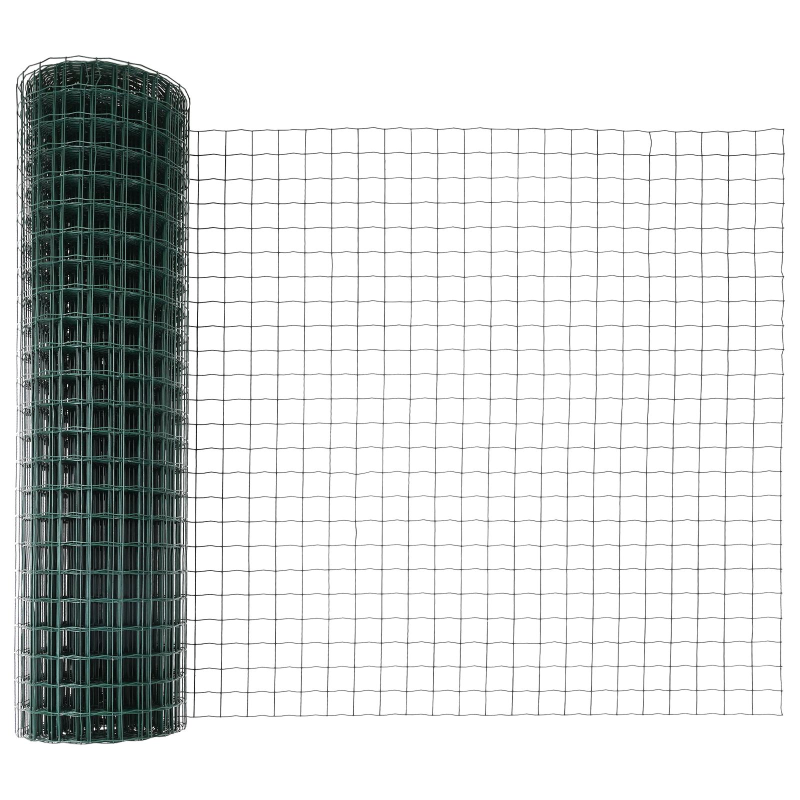 Euro Hejn Grøn 1.2 x 10 m PVC-belagt jern