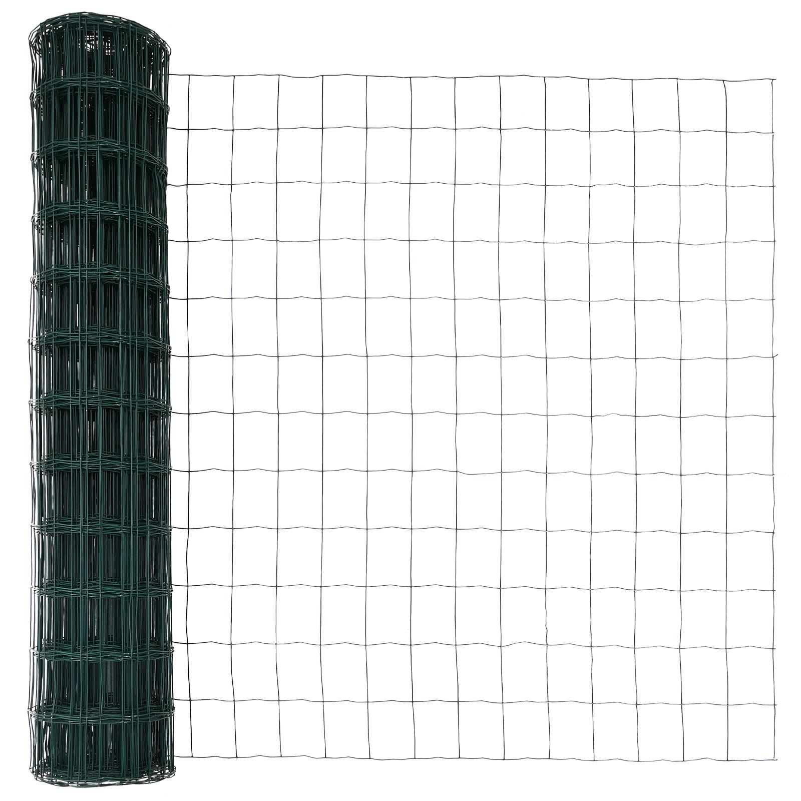 Euro Hejn Grøn 1,2 x 10 m PVC-belagt jern