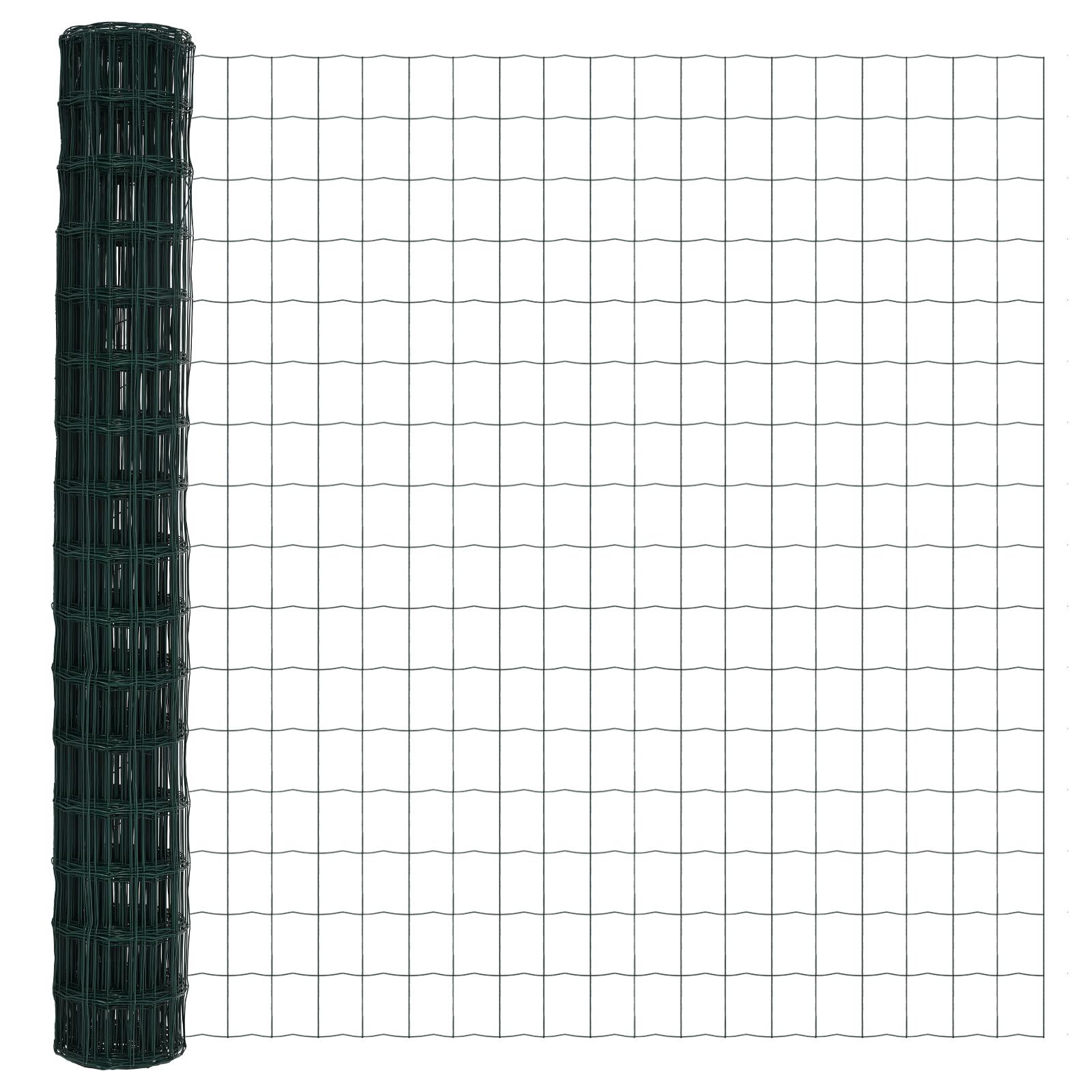 Euro Hejn Grøn 1.6 x 10 m PVC-belagt jern