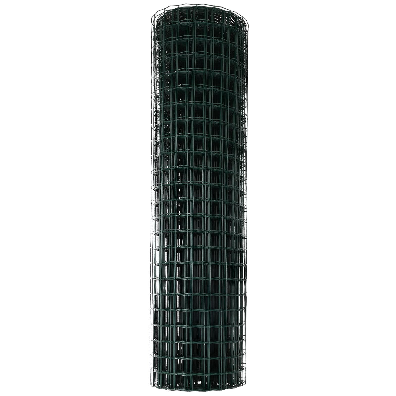 Euro Hejn Grøn 1.2 x 25 m PVC-belagt jern
