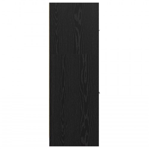 Apoteker Skab Sort Eg 30x41x118 cm Konstrueret Træ