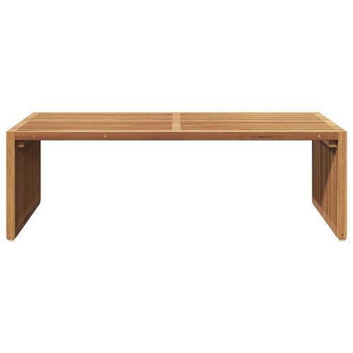 Havemøbel bord 110x55x35,5 cm Massivt teaktræ