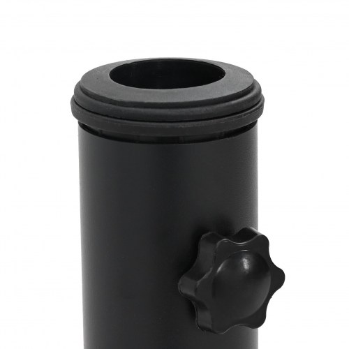 Parasolbase med hjul til 37/42/52/58mm parasolstænger Lysegrå Beton