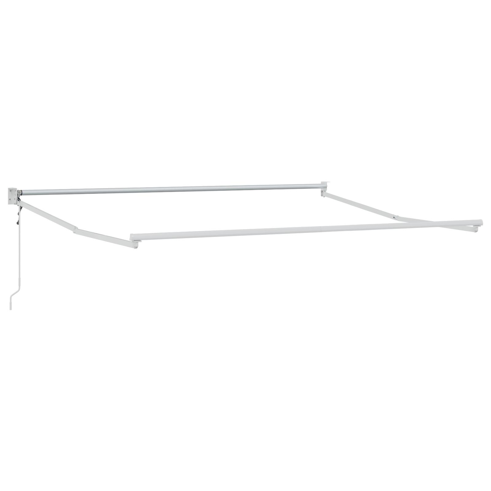 Utrækkelig Markise Beige 350 x 250 cm Stof