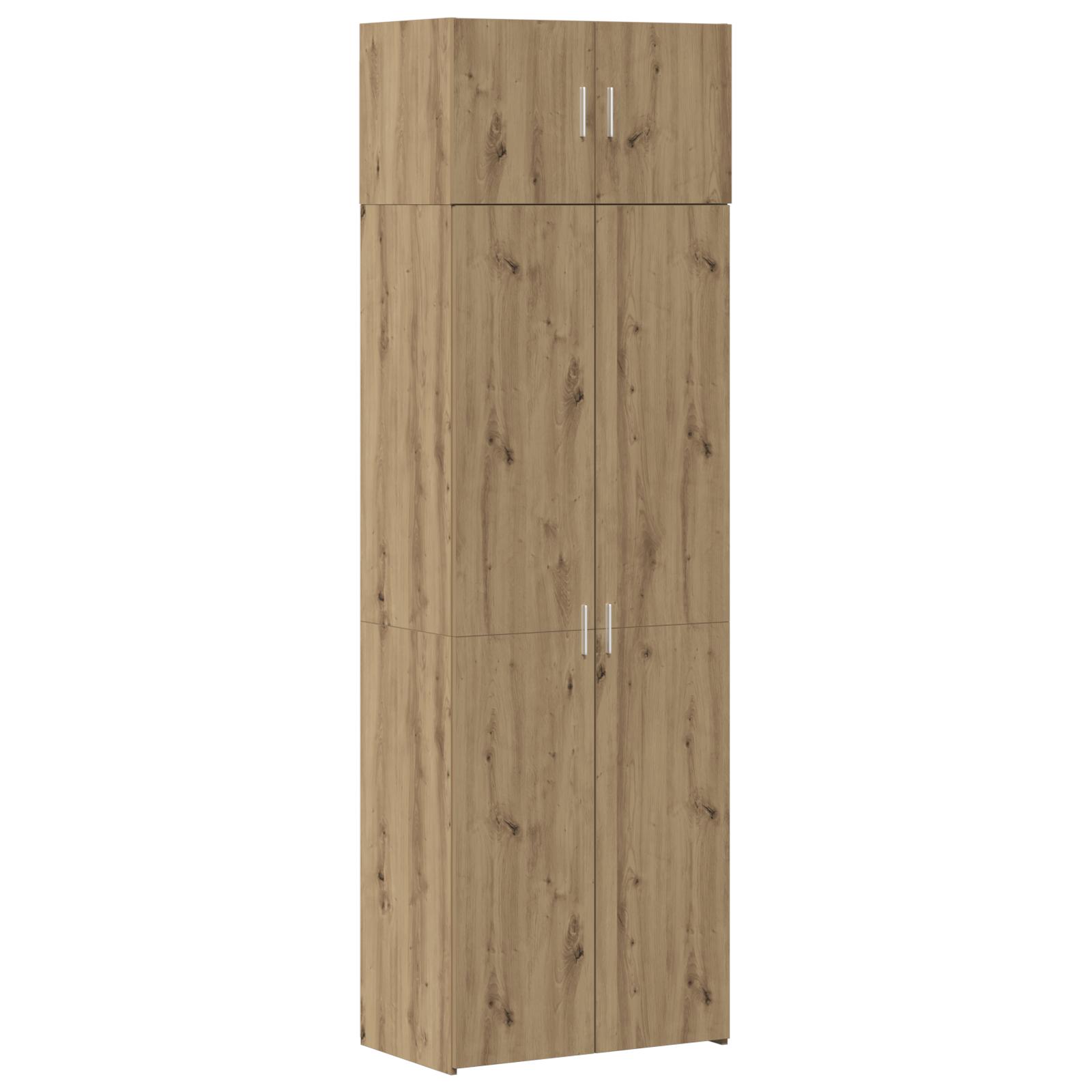 Opbevaringsskab artisan eg 70 x 42,5 x 225 cm Konstrueret træ