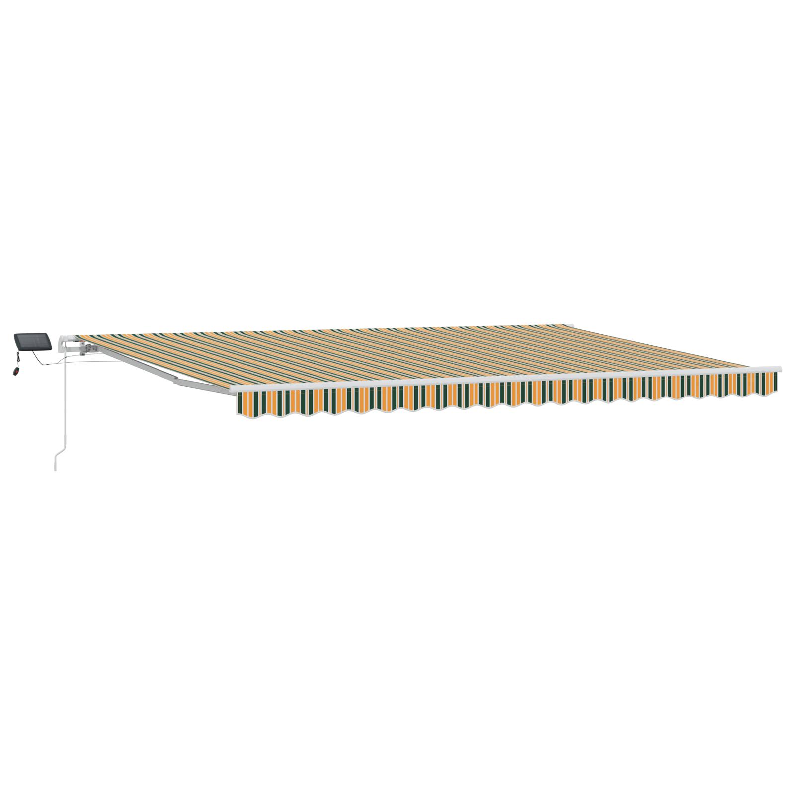 Utrækkelig Markise med 500 ×300 cm Stof