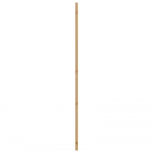 Indvendig Dør med Glas "ORKDAL" 78x211x4 cm Massivt Fyrretræ