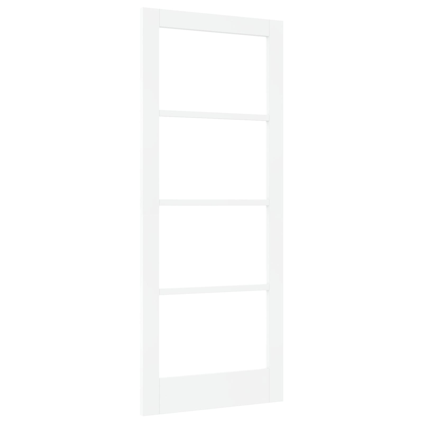 Indvendig dør ORKDAL - hvid, grundmalet 83 × 202 cm med glasfelter