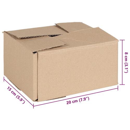 Foldbar Kasse 50 stk 20x15x10 cm Pap