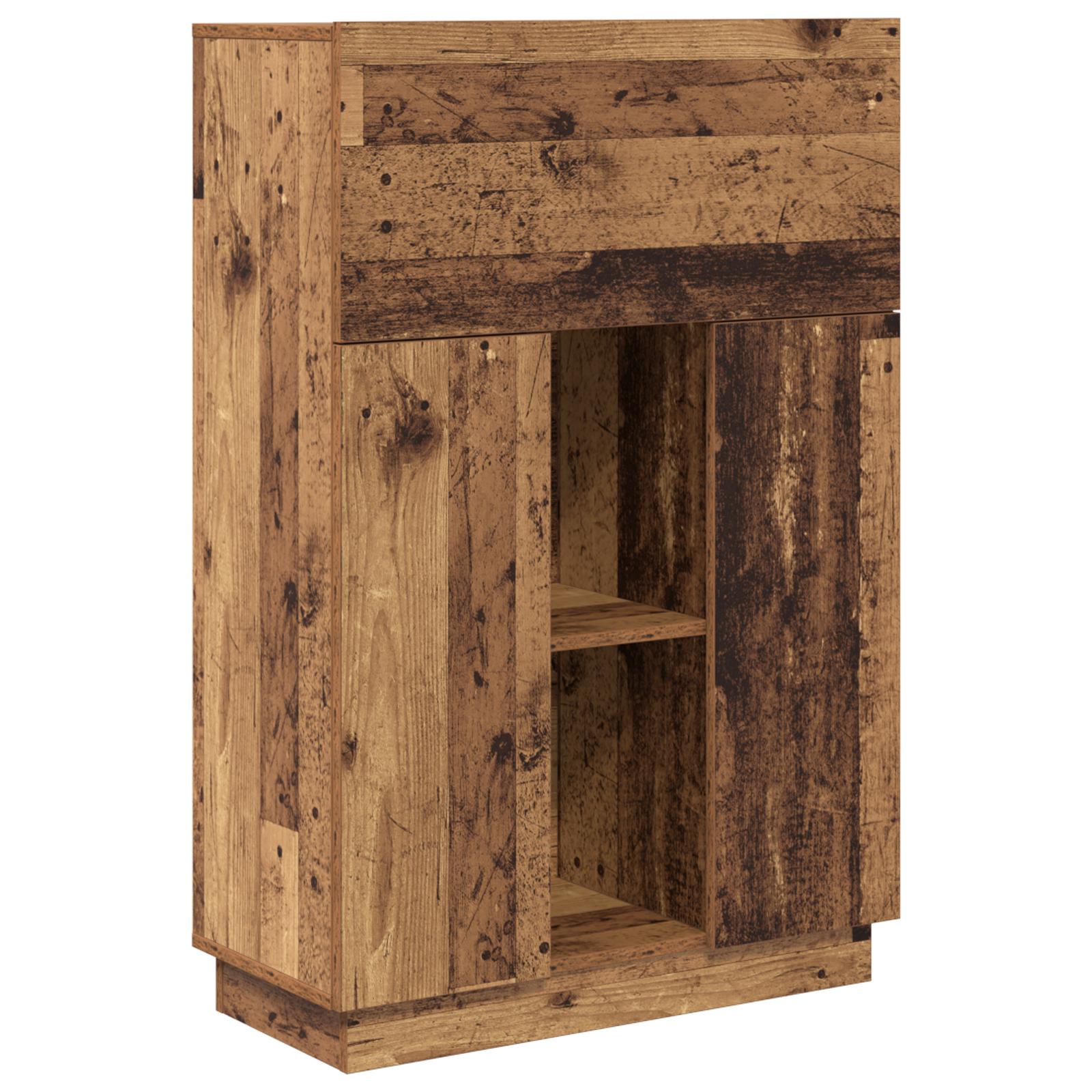 Skrivebord Gammelt træ 71,5 x 31,5 x 106,5 cm Konstrueret træ
