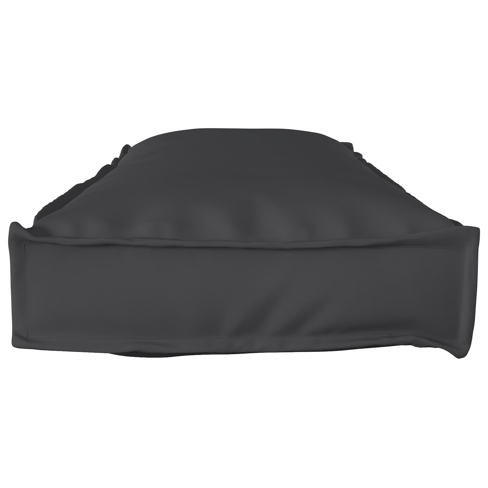 Palle Pudesæt 2 stk Sort 120 x 40 x 8 cm Oxford stof
