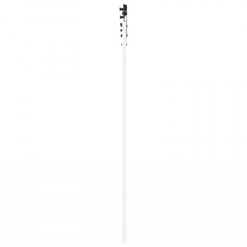 Glidedør med hardware sæt "ORKDAL" Hvid Solid Træ & Glas, Indvendig dør med glas "ORKDAL" Hvid 93x202x4 cm