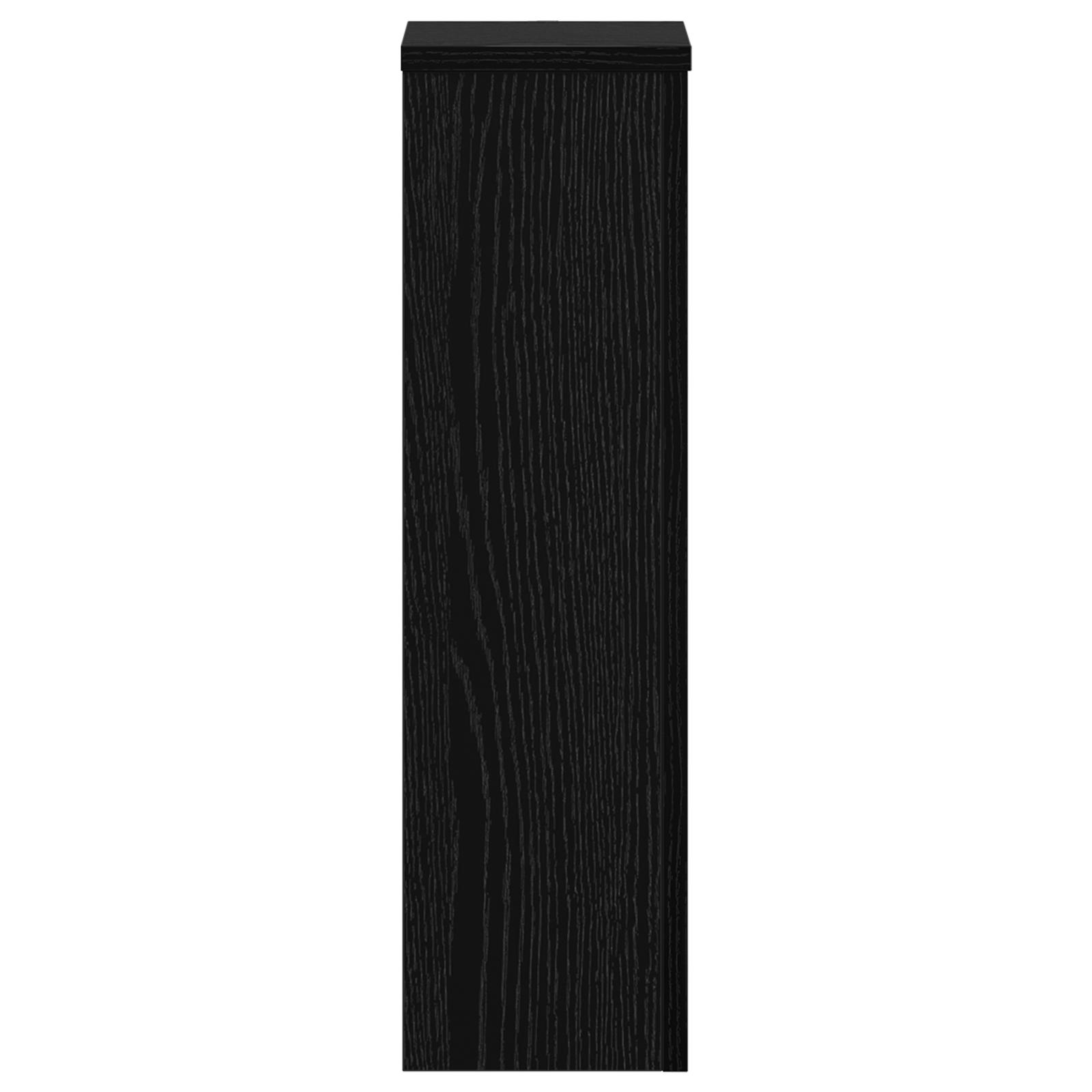 Planteholder 2 stk Sort eg 17 x 17 x 60 cm Konstrueret træ