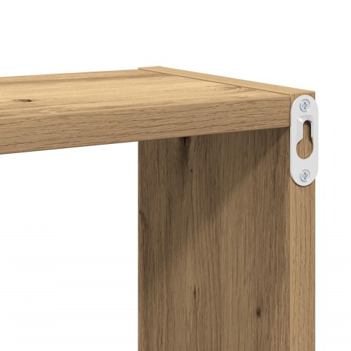 Væghylder Håndværks eg MDF med finer 26 x 15 x 26 cm Væghæftning