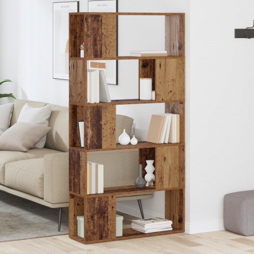 Opbevaringsenhed Gammelt træ Massivt træ 80 x 24 x 155 cm
